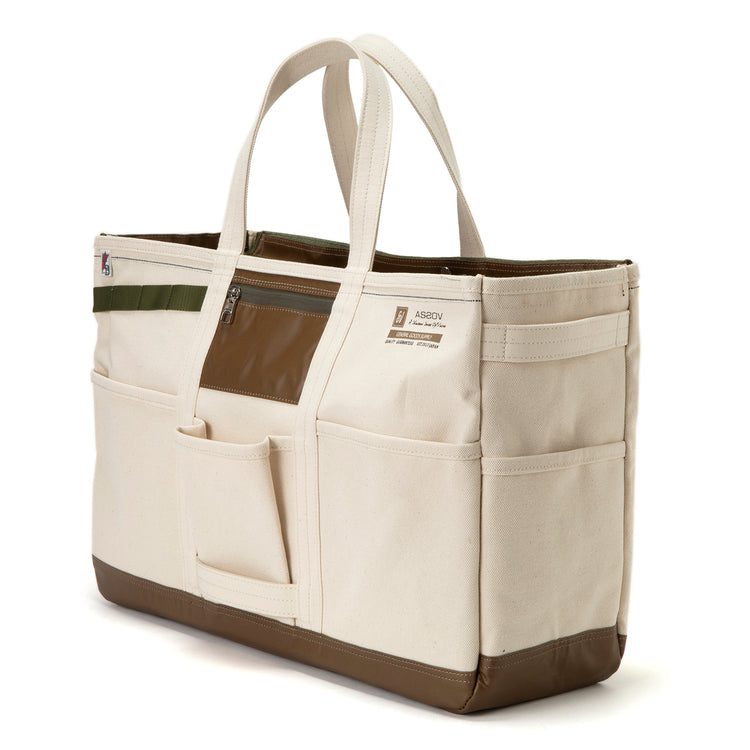 AS2OV | アッソブ　ALBERTON CANVAS TOTE M