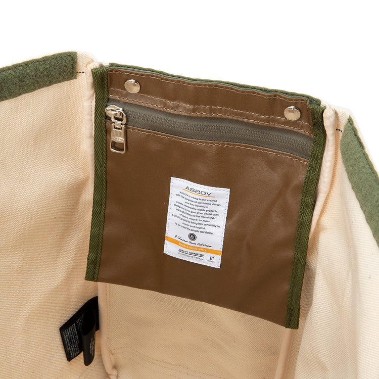 AS2OV | アッソブ ALBERTON CANVAS TOTE M