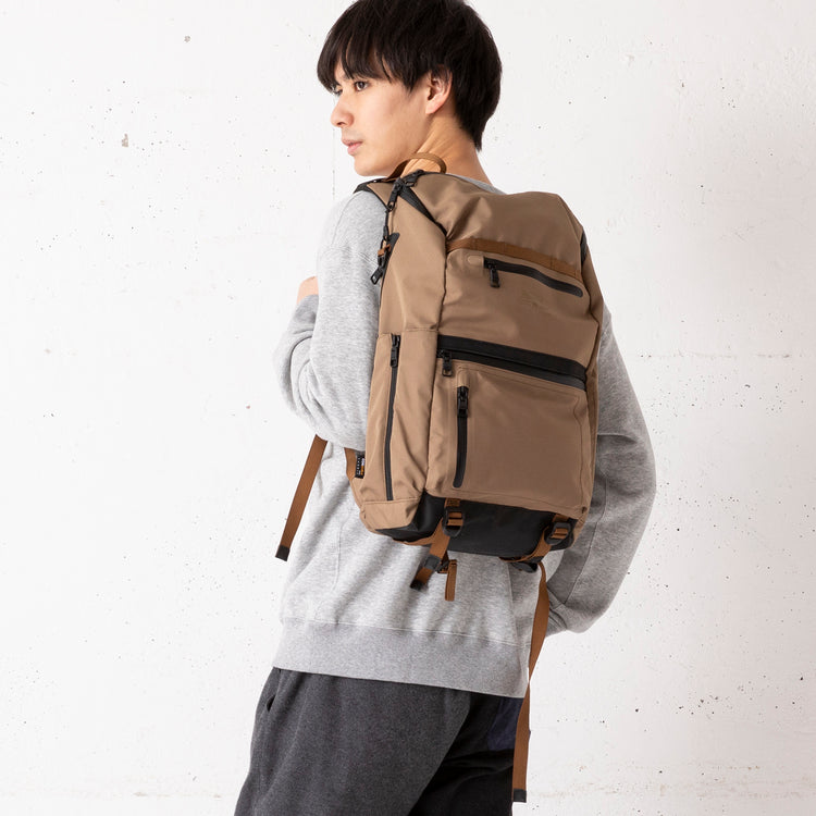 AS2OV | アッソブ　WATER PROOF CORDURA 305D ROUND ZIP BACKPACK