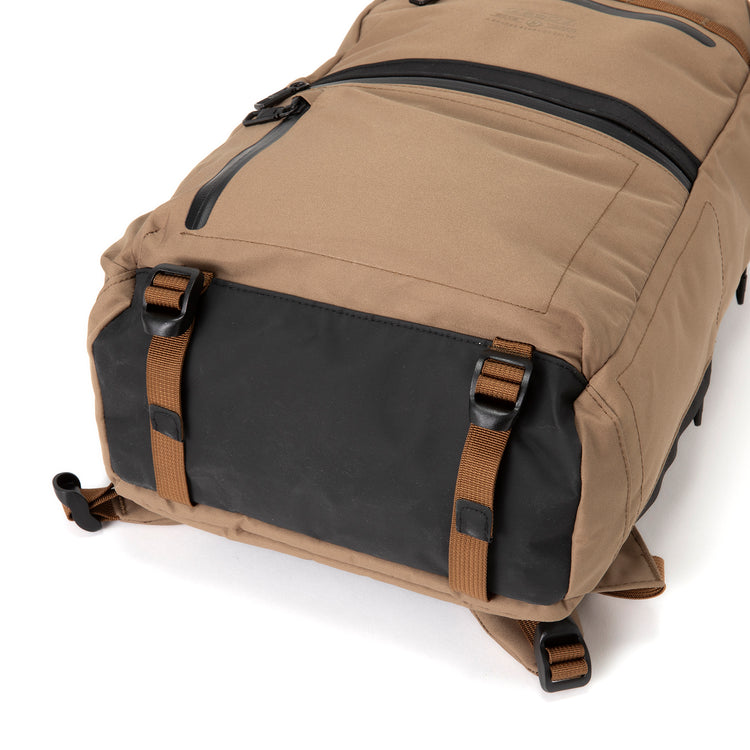 AS2OV | アッソブ WATER PROOF CORDURA 305D ROUND ZIP BACKPACK