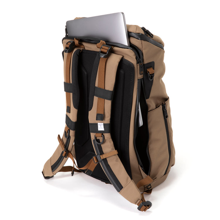 AS2OV | アッソブ WATER PROOF CORDURA 305D ROUND ZIP BACKPACK