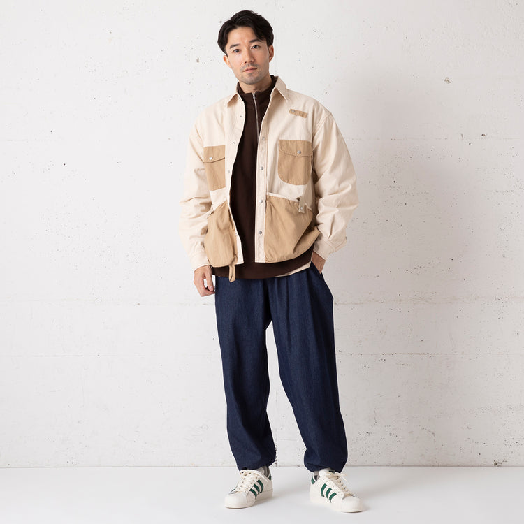 迷迭香 | マンネンロウ キャンバス フィッシングシャツ
