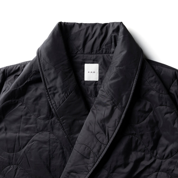 迷迭香 | マンネンロウ Quilted shawl coat