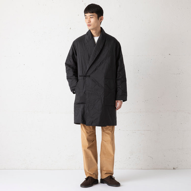 迷迭香 | マンネンロウ Quilted shawl coat