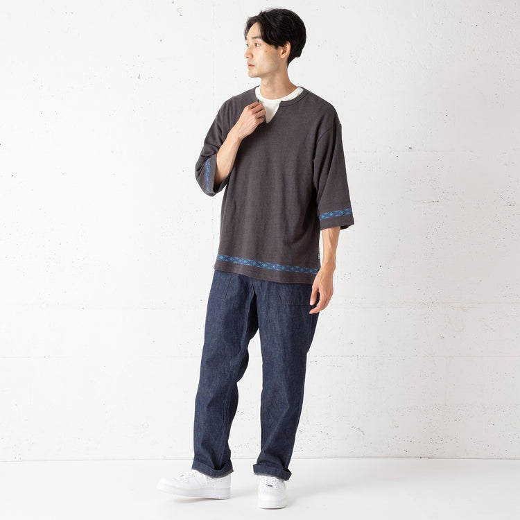 モデル着用L (身長183cm/体重67㎏)