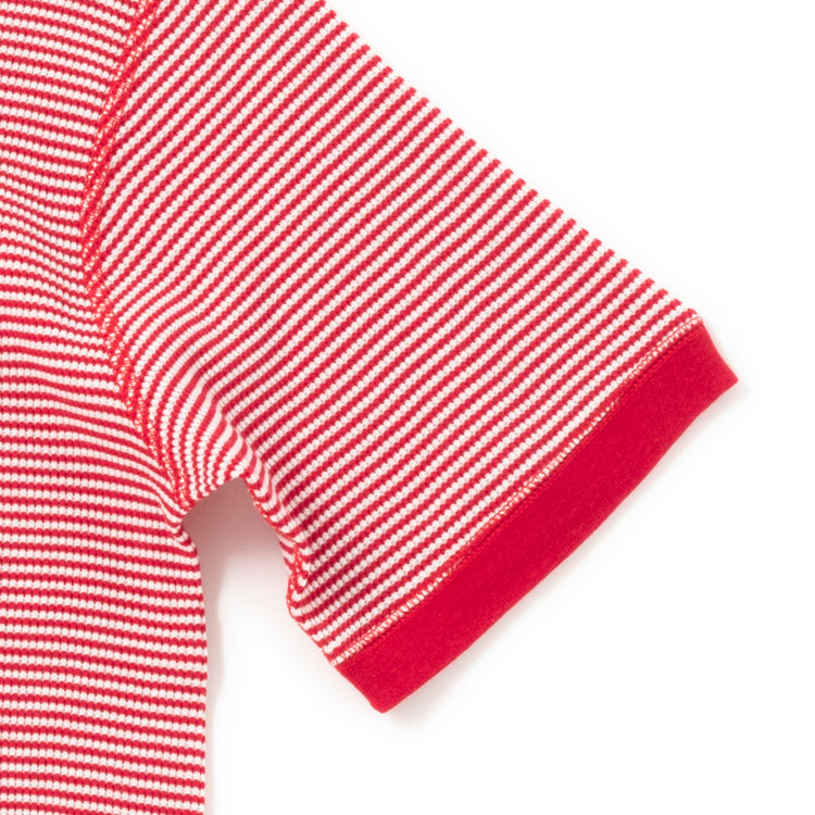 Healthknit | ヘルスニット ベーシックワッフルクルーネック半袖Tシャツ