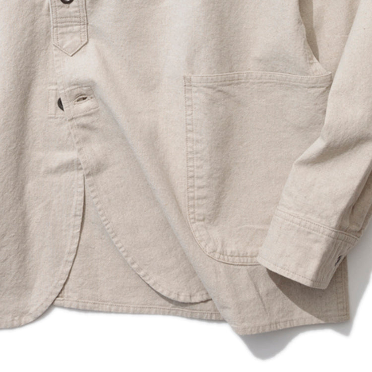 JAPAN BLUE JEANS | ジャパン ブルー ジーンズ Begin別注 コットンリネンキャンパス シャツジャケット