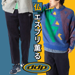 フランス発のスケートブランド“ddp”秋の新作が登場!