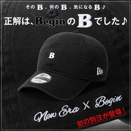 【NEW】ビギンと初となるコラボキャップが登場♪