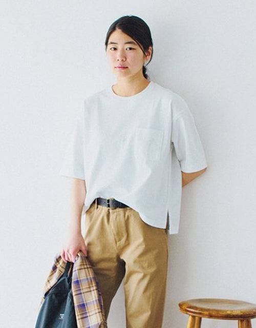 無印良品の最新夏Tシャツをチェック！白Tの正解は「厚手＆ボックス