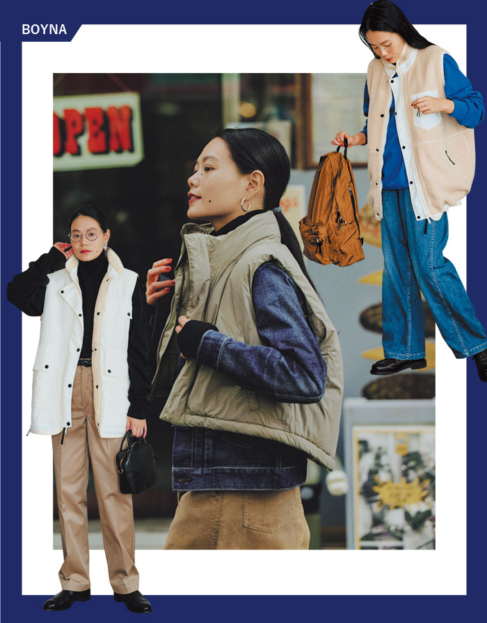 ミヌエール　ベスト　アウター 楽天市場】クーポンで15%OFF☆HOUSTON ヒューストン MONTREAL VEST