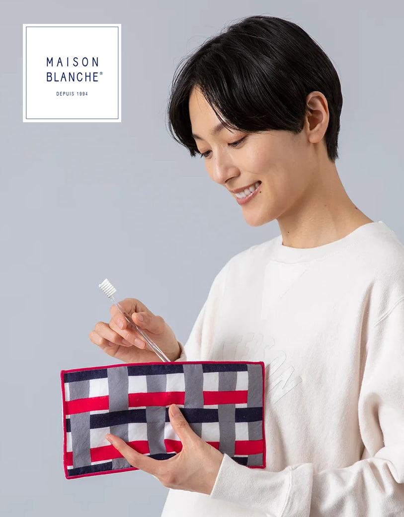 ポケット付き【タオルハンカチ】が便利すぎた！ 歯ブラシの持ち歩きや