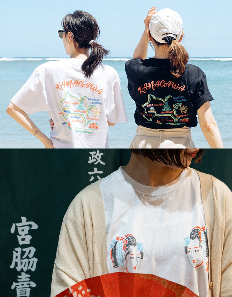 それどこの？と聞かれる率高し⁉〈シジュウナナ〉の京都・神奈川Tシャツ