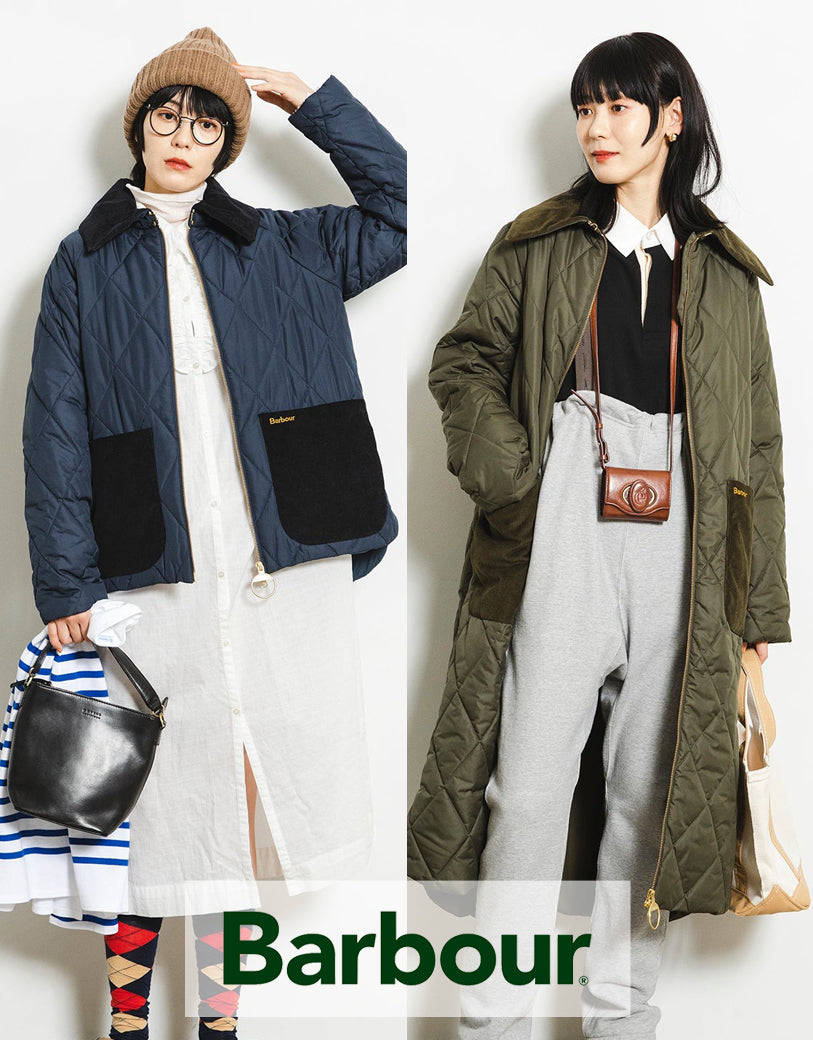 Barbour】じつはキルティングも大人気！ 今季新作はクラシカルな佇まい