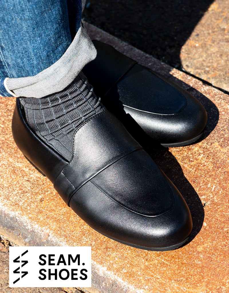 SEAM.SHOES（シームシューズ）のシームレスな作りの秘密を生産現場に