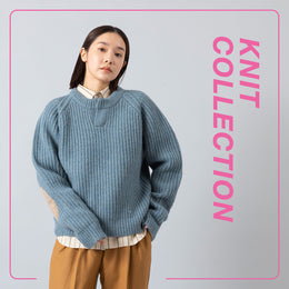 KNIT COLLECTION　今年はニットが充実のラインナップ！