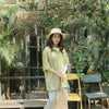 QUEEN SHOP | クイーンショップ　メッシュシアー半袖カーディガン