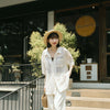 QUEEN SHOP | クイーンショップ　メッシュシアー半袖カーディガン