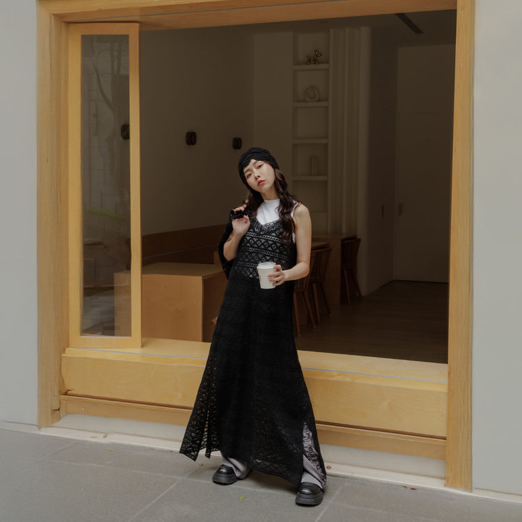QUEEN SHOP | クイーンショップ　サテンサイドフリルスラックス