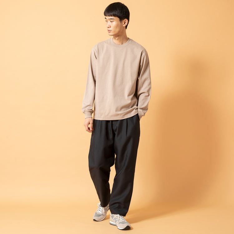 Healthknit | ヘルスニット　オープンエンドドライ クルーネック長袖Tシャツ