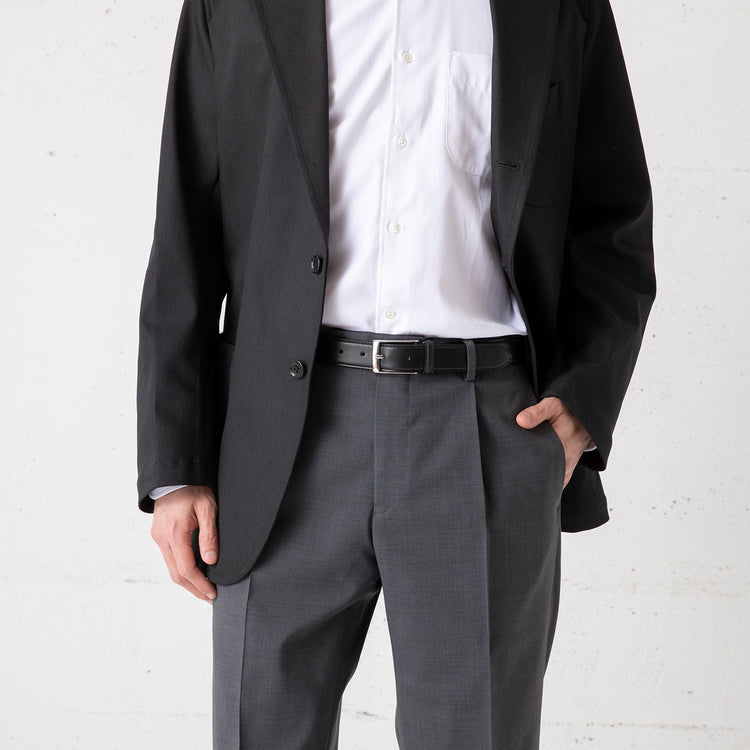 azabu tailor | アザブ テーラー　牛革ベルト ANNONAY MARGO (ブラック)