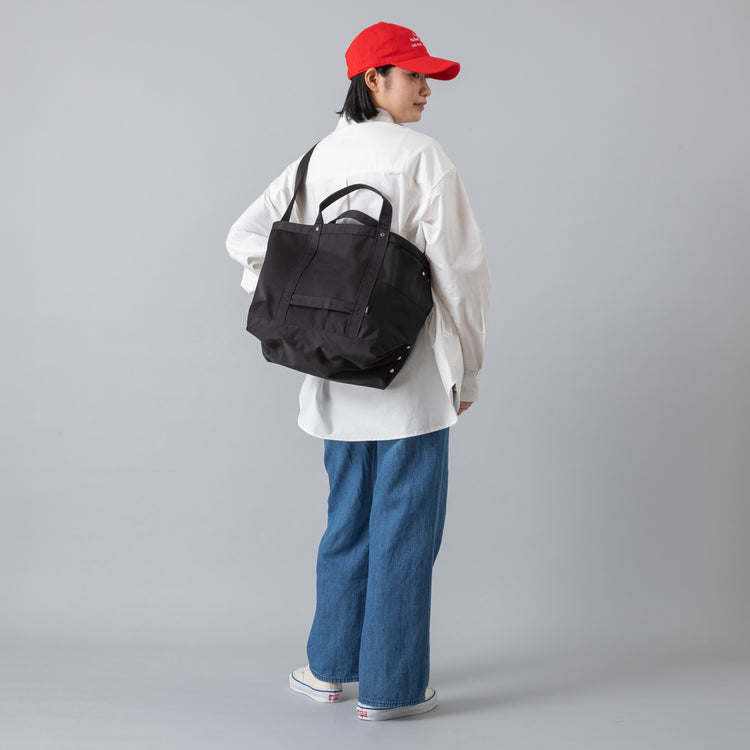 モデル身長168cm,caquのFSリネンワイドフレア|meltumのNYLON UTILITY TOOLBAG|meltumのIndoor person Cap,https://market.e-begin.jp/products/tan_caq0739q_lala|https://market.e-begin.jp/products/bei_mlt0679q_lala|https://market.e-begin.jp/products/bei_mlt0685q_lala