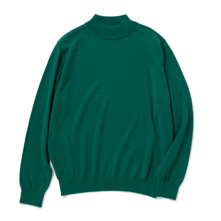 MOONCASTLE | ムーンキャッスル Wool Mock neck