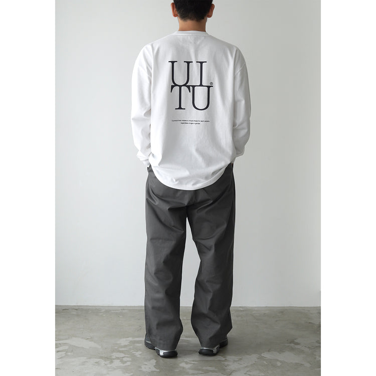 着用サイズL (RELAXED) モデル身長175cm
