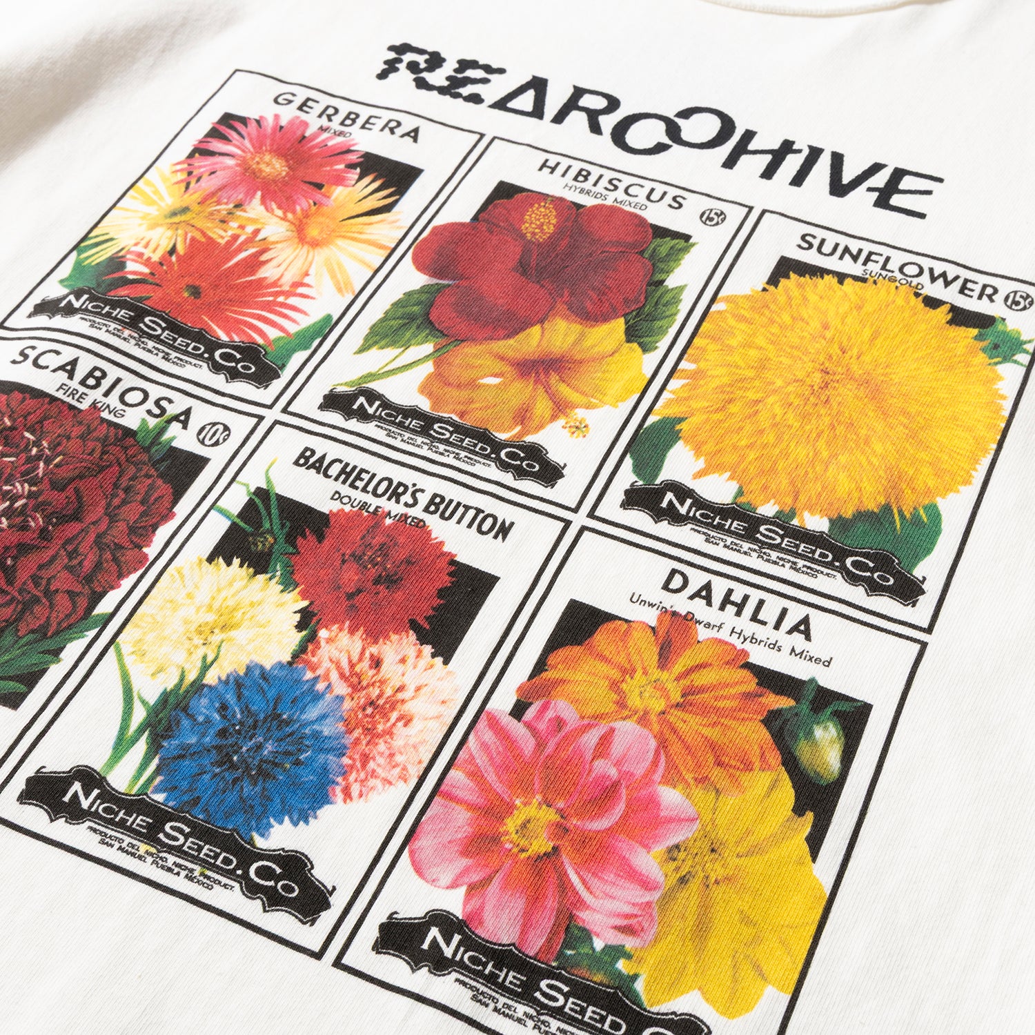 花花　アンダーウェア　CD　サイン入り REARCHIVE | リアーカイブ FLOWERS REGARDS S/S TEE