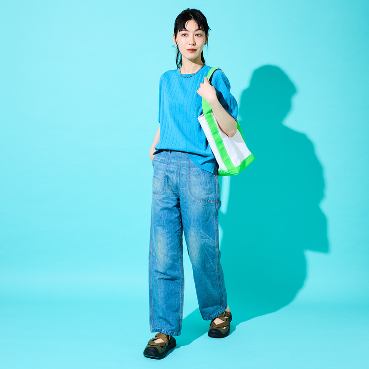 TEMBEA | テンベア　LaLa Begin 別注 ネオンなBAGUETTE TOTE SMALL