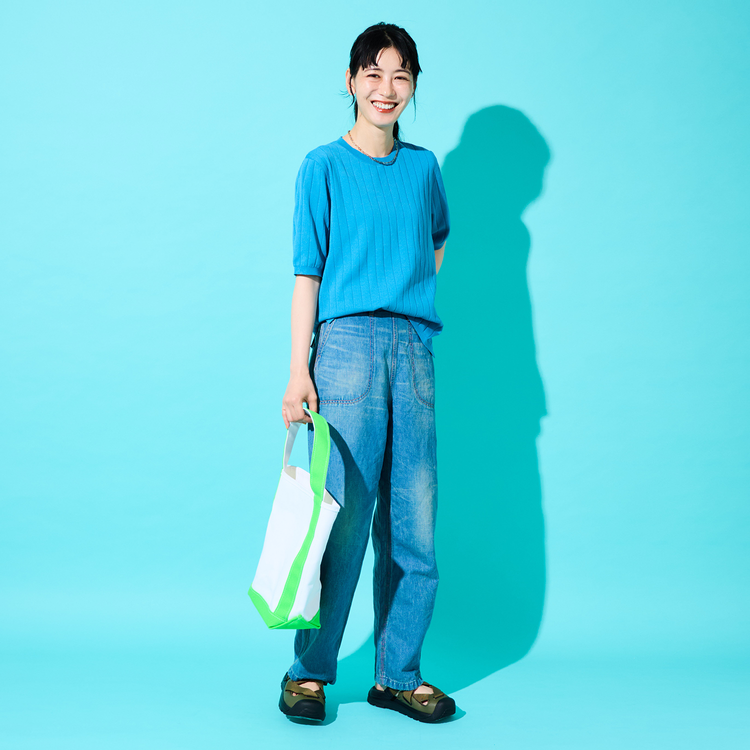 TEMBEA | テンベア　LaLa Begin 別注 ネオンなBAGUETTE TOTE SMALL