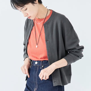 Healthknit | ヘルスニット　LaLa Begin別注 サーマルキングラッセルハニカム カーディガン