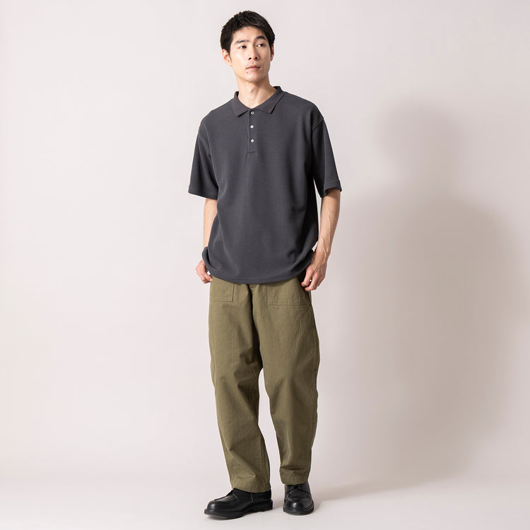 gym master | ジムマスター　7.2ozドライワッフルポロ