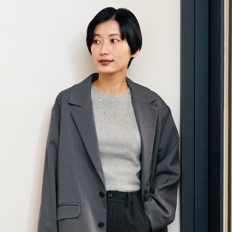 NEI/NOR | ネイナー　大人の華奢見せダイヤモチーフネックレス