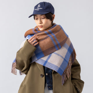 BOYNA ORIGINAL | ボイナ オリジナル LaLaBegin別注 シルケットウールのリバーシブルストール