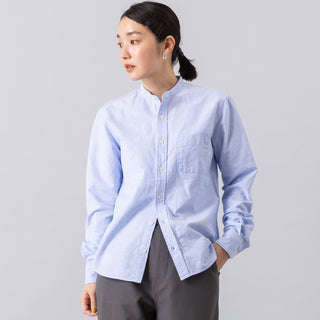 ciao | チャオ　オックスフォードバンドカラーシャツ