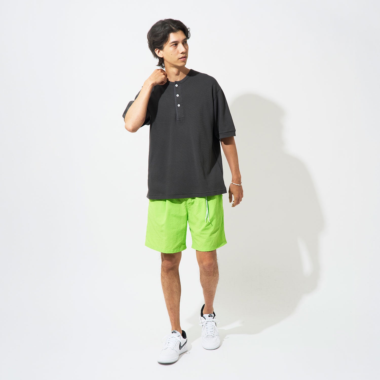 美品 マンネンロウ ナイロンショーツ ライトグリーン M 250515-87993.jpg?v=1749174629&