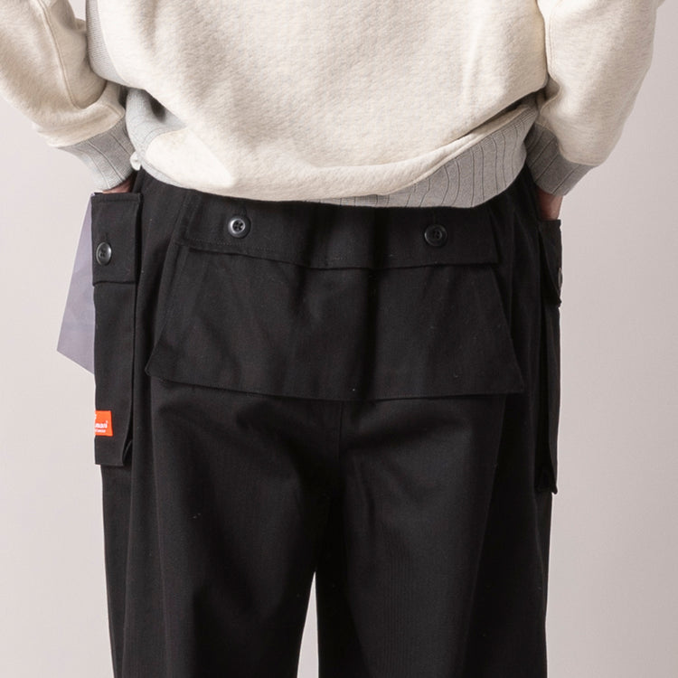 Cookman | クックマン　Monkey Pants Herringbone