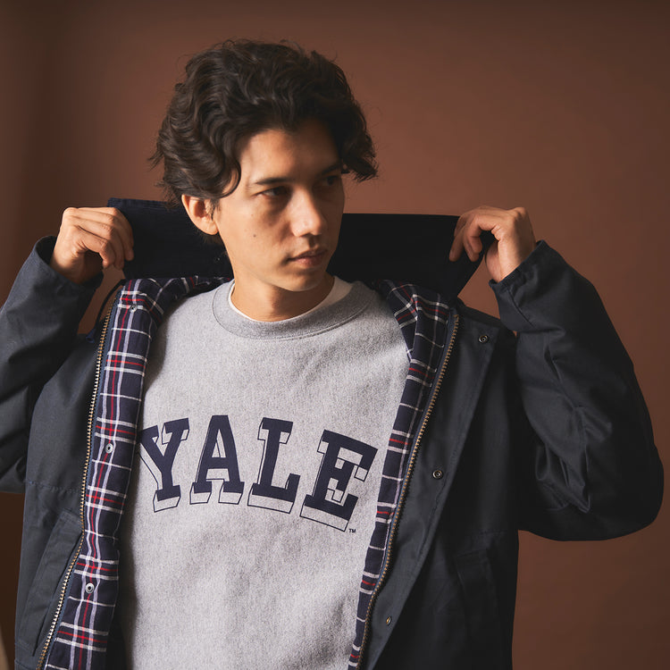 モデル身長185cm (Mサイズ着用)