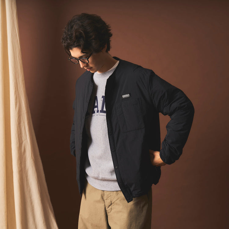 モデル身長185cm (Lサイズ着用)