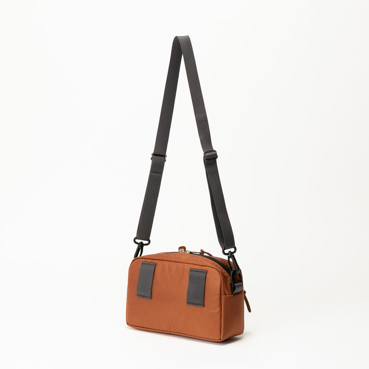 GREGORY | グレゴリー　Begin別注 83-84年正方形プリントタグ パデッドショルダーポーチM デザートラスト ミニポーチ付き