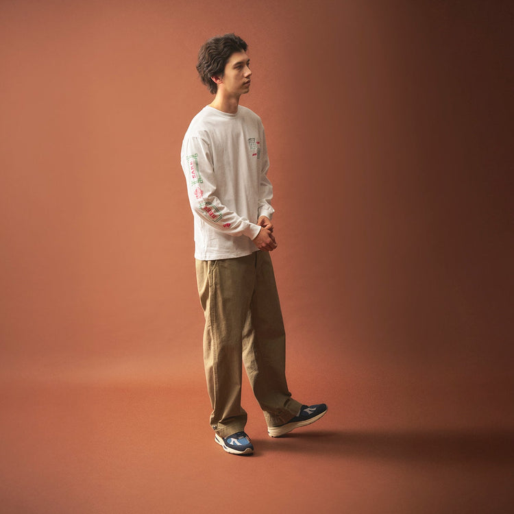 着用サイズL (モデル身長185cm)