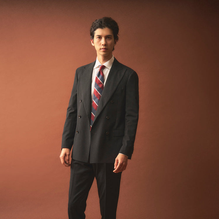 azabu tailor | アザブ テーラー　Classico Seta｜Regimental Striped Necktie