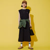 モデル身長162cm, ROTHCOのミリタリーシャツ|TIDEWAYのアラログ2wayかごバッグ|Organic handloomのMEISSEN|NAPRONのGARDENER CAP BUCKLE|in moodのBALL TINY CHAIN -NECKLACE, https://market.e-begin.jp/products/sem_rth0253r_lala|https://market.e-begin.jp/products/snk_tid0622q_lala|https://market.e-begin.jp/products/sed_ogh0491q_lala|https://market.e-begin.jp/products/ray_npn0339p_lala|https://market.e-begin.jp/products/inm_inm1164q_lala