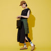 モデル身長162cm, ROTHCOのミリタリーシャツ|TIDEWAYのアラログ2wayかごバッグ|Organic handloomのMEISSEN|NAPRONのGARDENER CAP BUCKLE|in moodのBALL TINY CHAIN -NECKLACE, https://market.e-begin.jp/products/sem_rth0253r_lala|https://market.e-begin.jp/products/snk_tid0622q_lala|https://market.e-begin.jp/products/sed_ogh0491q_lala|https://market.e-begin.jp/products/ray_npn0339p_lala|https://market.e-begin.jp/products/inm_inm1164q_lala