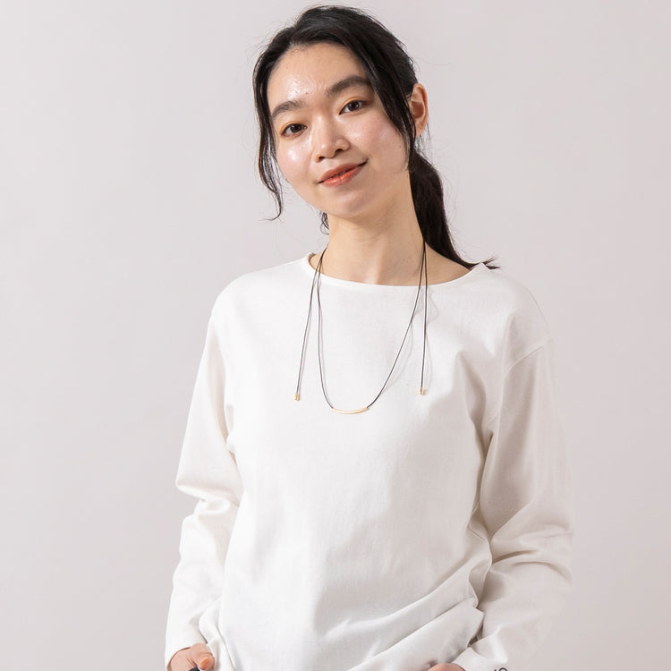 rapiécage | ラピエサージュ　アジャストダブルパイプコードネックレス