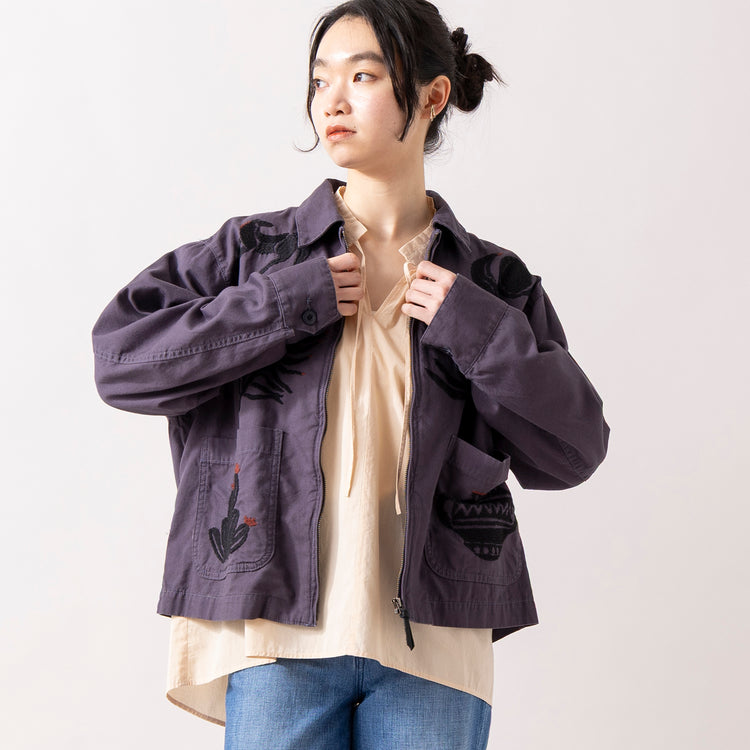 RNA-N | アールエヌエーエヌ　エンブロイダリーブルゾン