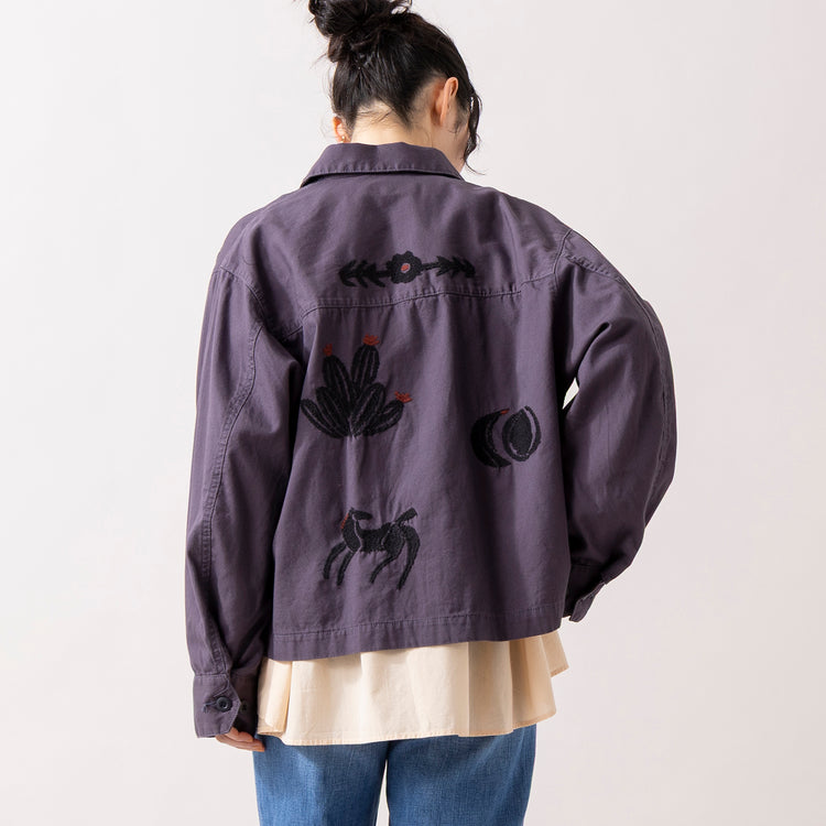 RNA-N | アールエヌエーエヌ　エンブロイダリーブルゾン