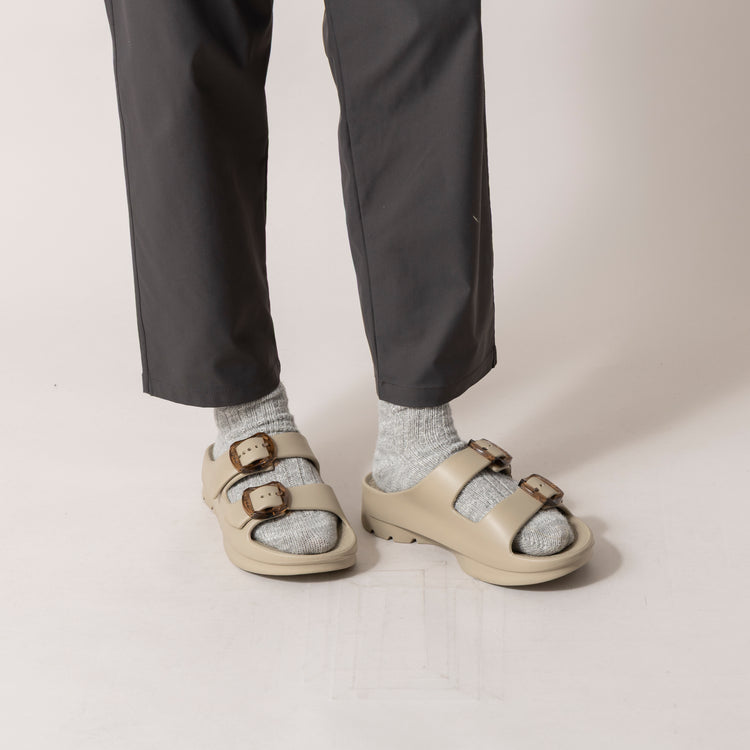 TELIC | テリック　Begin別注 for green lebel reraxing ダブルバックル2 スケルトン