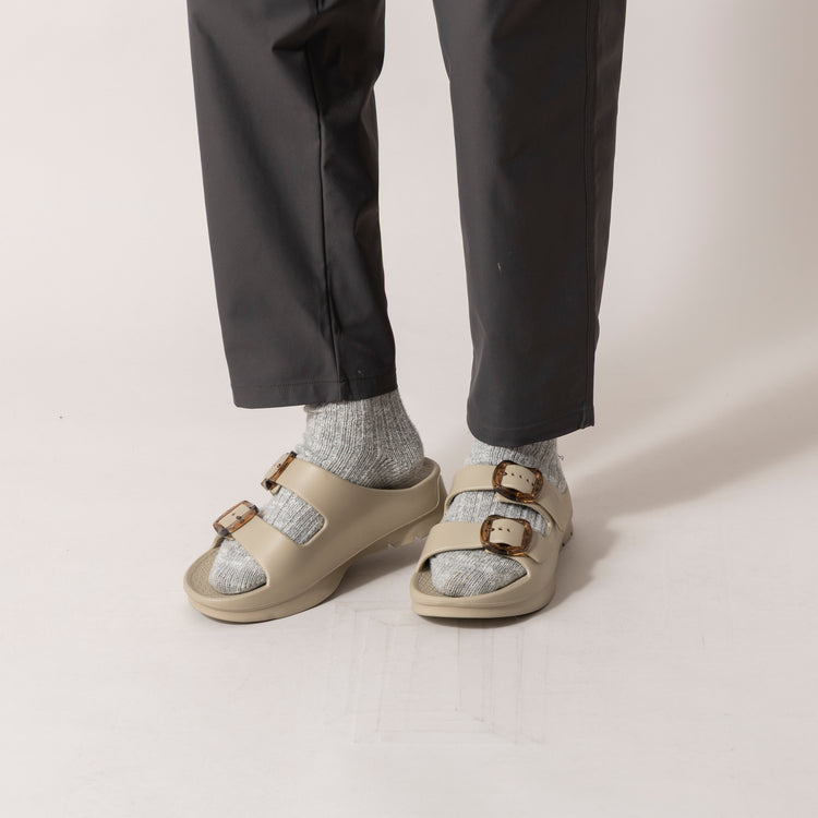 TELIC | テリック　Begin別注 for green lebel reraxing ダブルバックル2 スケルトン
